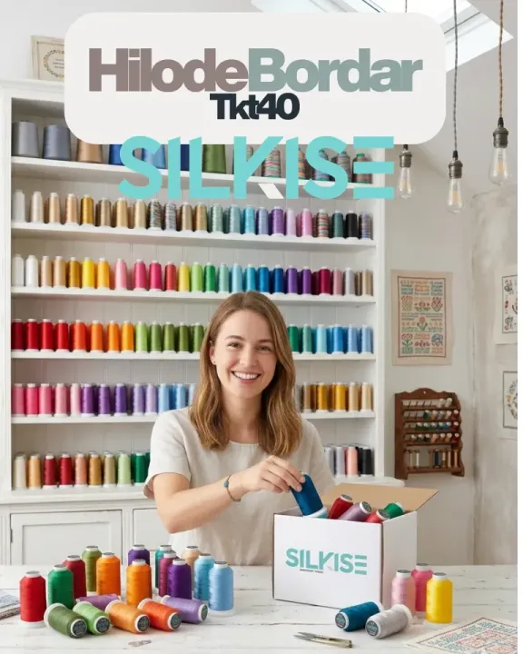 Hilo de Bordar Silkise TKT40-1000m