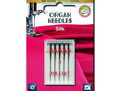 Agujas Organ Silk HAx1GT N&ordm; 55