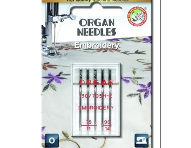 Agujas Organ Embroidery (para bordar) surtidas 