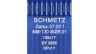 10 agujas Schmetz 135x17 (Doble y triple arrastre) [100]
