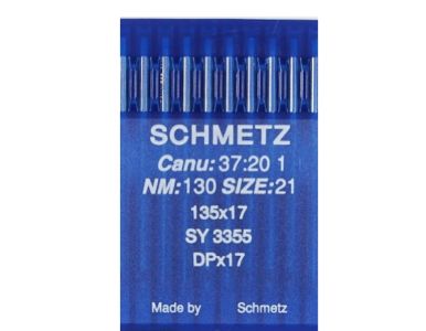10 agujas Schmetz 135x17