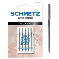 Agujas Schmetz Super Stretch Black (El&aacute;sticos y Lencer&iacute;a)