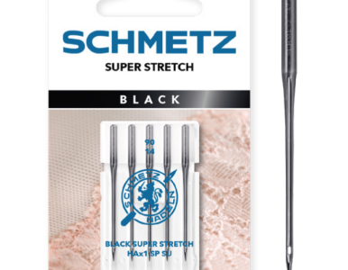 Agujas Schmetz Super Stretch Black (El&aacute;sticos y Lencer&iacute;a)