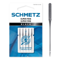 Agujas Schmetz super fina black 130/705 H-SU XS