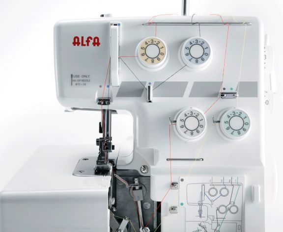 Remalladora overlock Alfa 8704