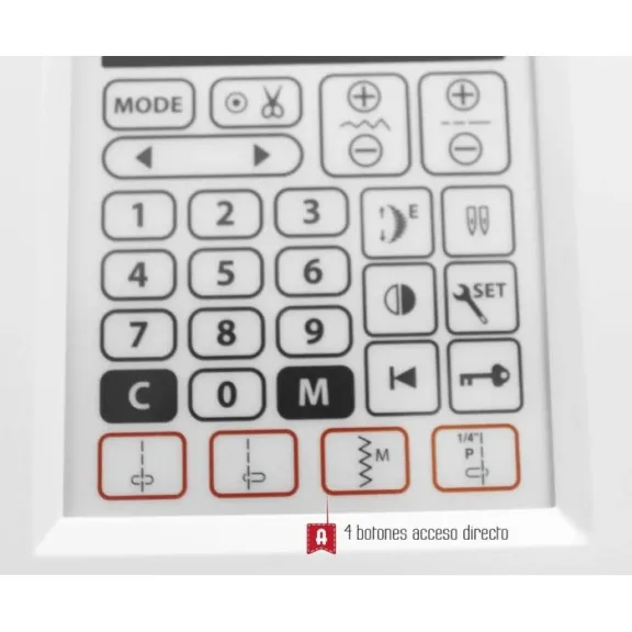 maquina de coser alfa horizon 8200plus
