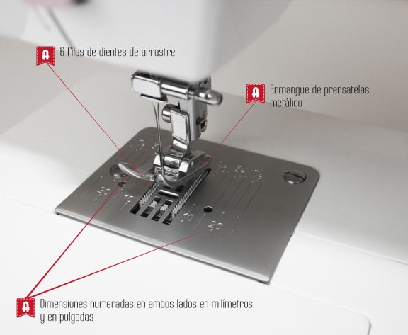 maquina de coser Alfa practik 5