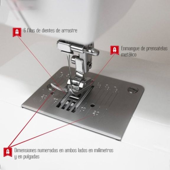 Maquina de coser Alfa Practik 7