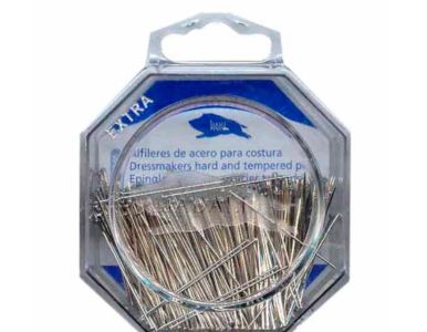 Alfiler Acero 100gr - telas ligeras