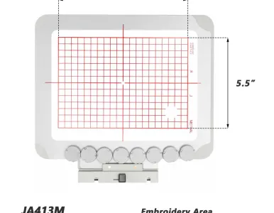 Bastidor magnetico para Janome y Elna (140x200mm)