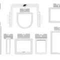 Kit Bastidores magneticos Alfa 1200 / Halo 100 / Broin lite