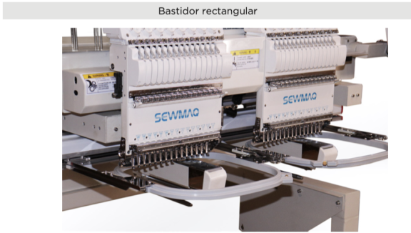 bordadora de 2 cabezales sewmaq SW-1502-SH