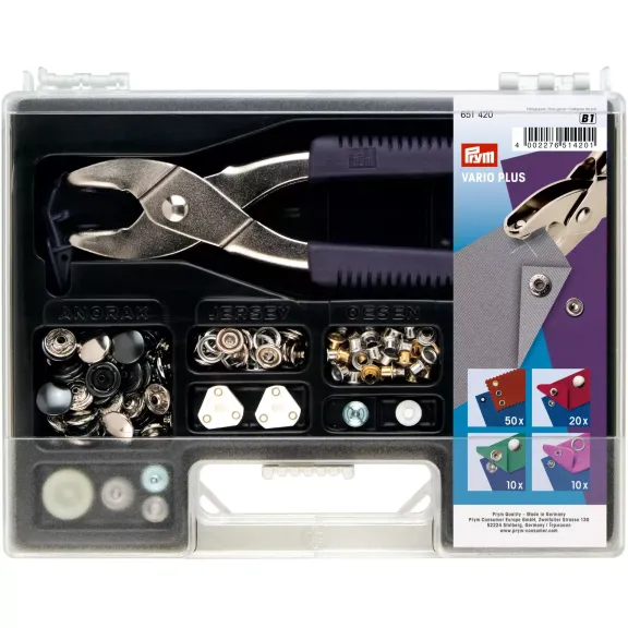 caja tenazas remaches prym