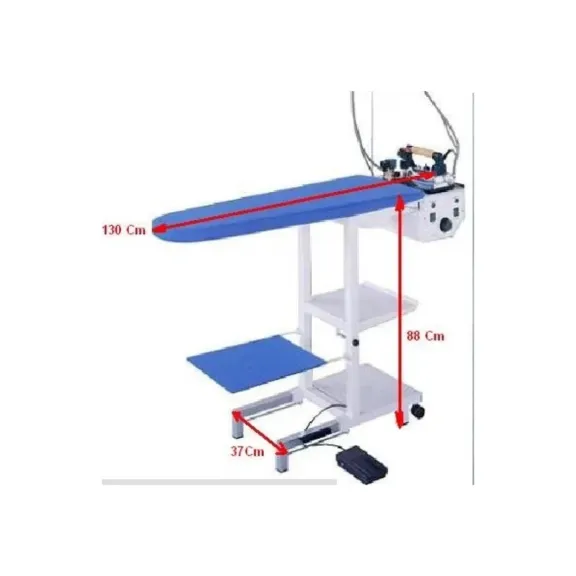 Comelux C5 mesa de planchar con caldera de 5 litros