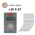 10 Agujas Organ LWX6T para puntada invisible