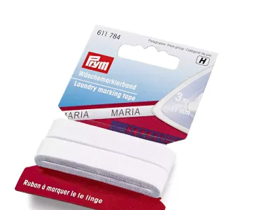 Cinta para marcar la ropa, para aplicar con la plancha