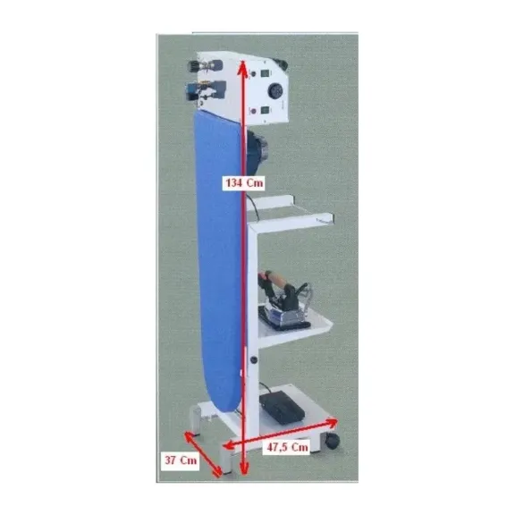 Comelux C5 mesa de planchar con caldera de 5 litros