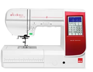 Máquina de coser Elna 680 + F&D Excellence