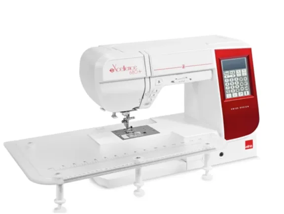Maquina de coser elna 680+