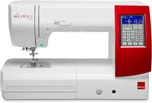 Elna 710 maquina de coser y patchwork