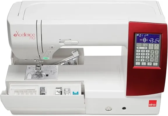 Elna 710 maquina de coser y patchwork