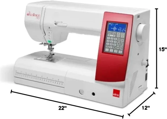 Elna 710 maquina de coser y patchwork