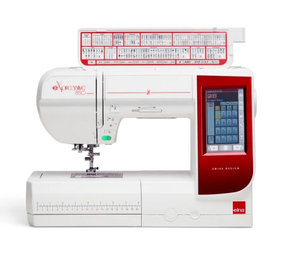 maquina de coser y bordar Elna 850 expressive