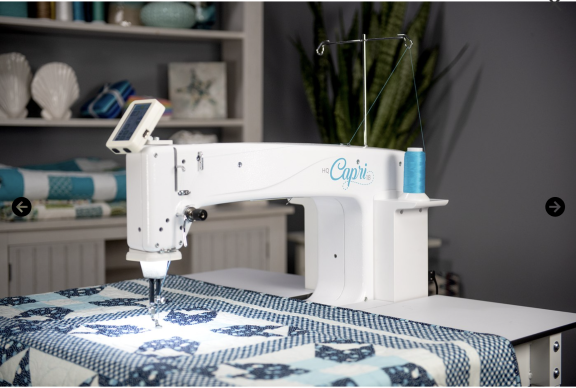 maquina de acolchar hand quilter Capri