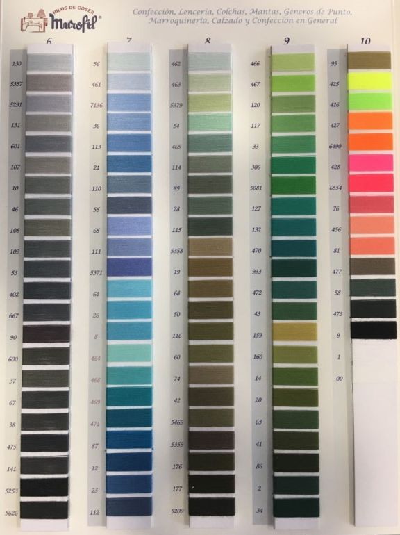 Hilos de coser Eurofil