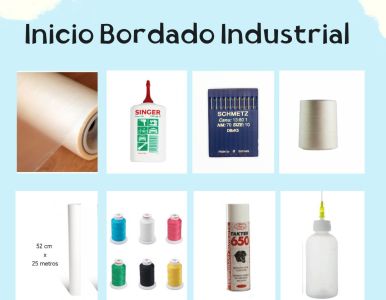 Kit inicio bordado industrial