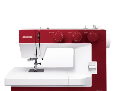 Maquina de coser Janome 1522 (Roja o Gris)