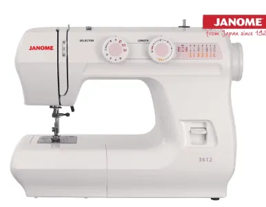 Maquina de coser Janome 3612