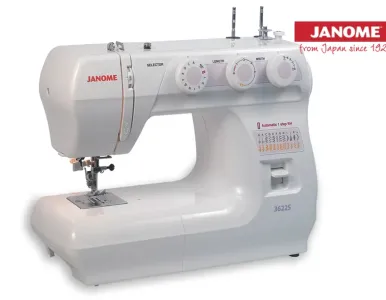 Maquina de coser Janome 3622s