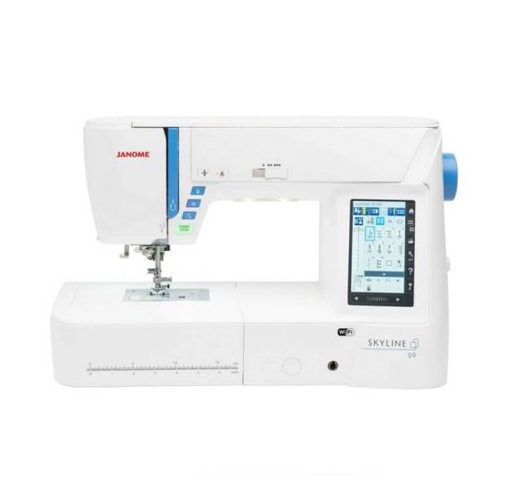 Maquina de coser y bordar janome skyline S9