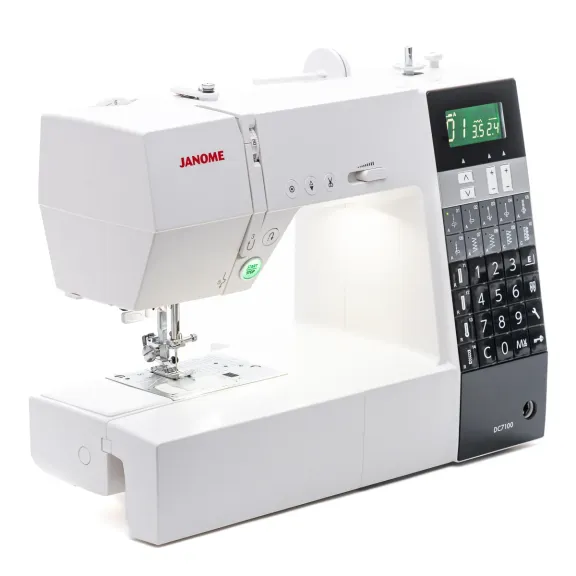 Janome DC7100 maquina de coser y patchwork