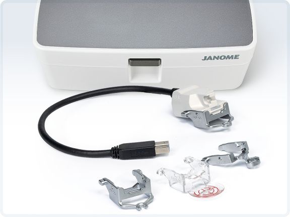 Janome MC9480qcp maquina de coser y acolchar ASR opcional