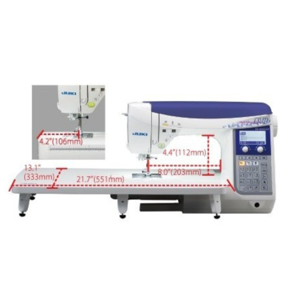 juki qvp2000 maquina de coser electronica