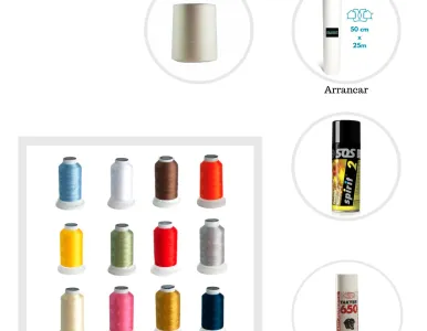 Kit inicio bordado industrial