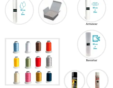 Kit inicio bordado industrial Premium