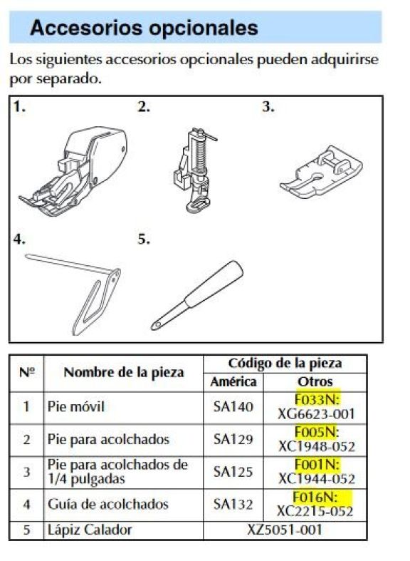 Maquina de coser electronica brother CS10