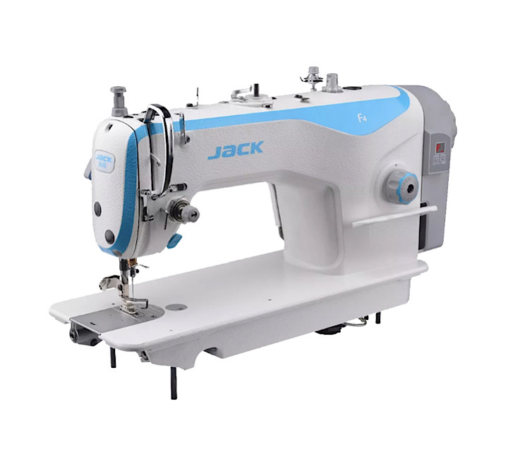 Máquina de coser industrial de pespunte recto Jack JK-F4. Montada.