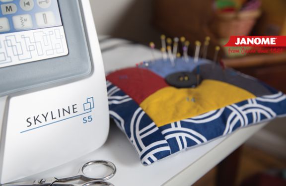 Maquina de coser Janome Skyline S5