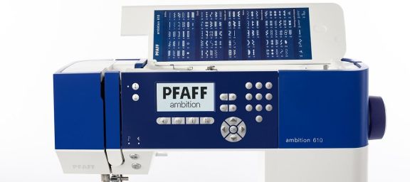 Maquina de coser Pfaff Ambition 610