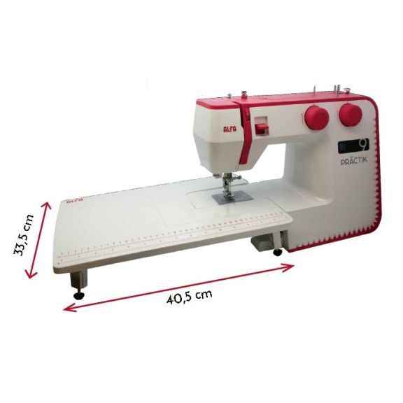 Mesa extensible maquina de coser Alfa style y practik