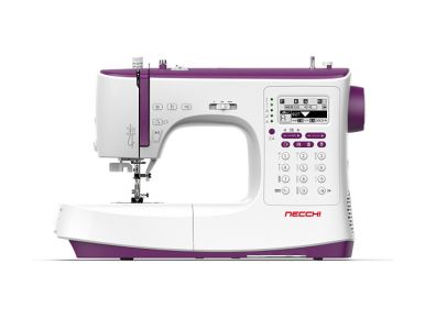 Maquina de coser Necchi NC-204D con mesa de extension