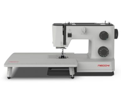 Maquina de coser Necchi Q132A con mesa de extension
