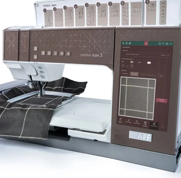 Pfaff Icon 3 maquina de coser bordar y patchwork