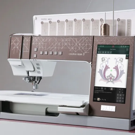Pfaff Icon 3 maquina de coser bordar y patchwork