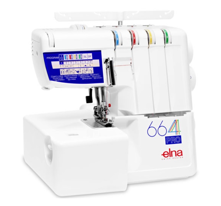 Remalladora profesional Elna 664 PRO overlock oferta.