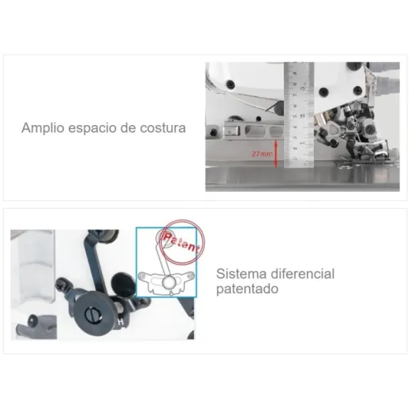 Remalladora industrial Jack E5